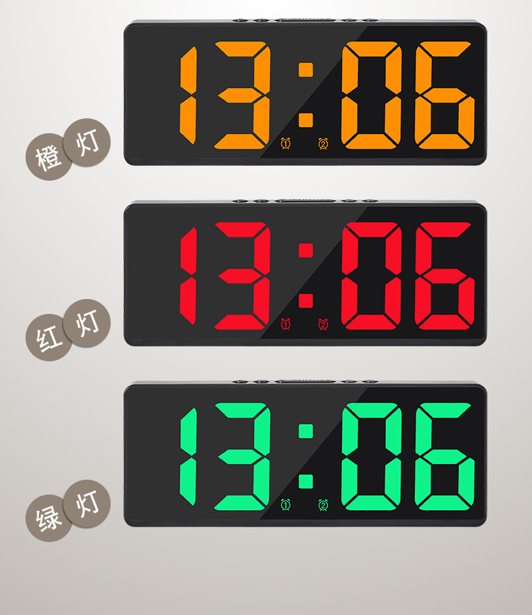 LED alarm clock