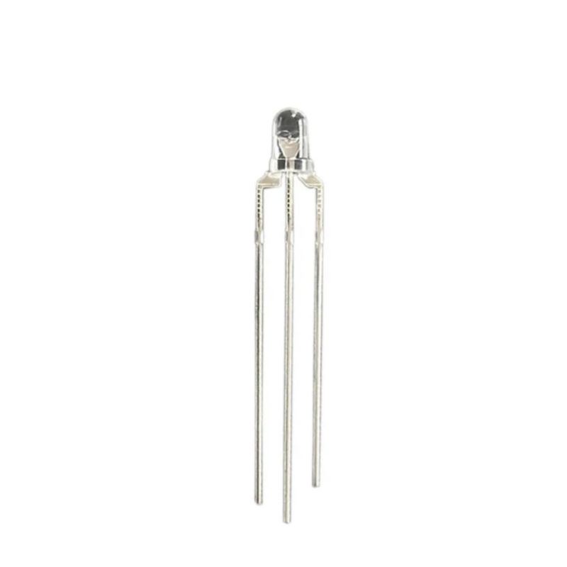 Dual-color 3MM transparent  LED
